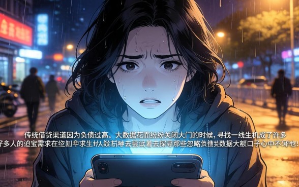 无视负债大数据大额口子，枚举五个值得信赖的借钱平台