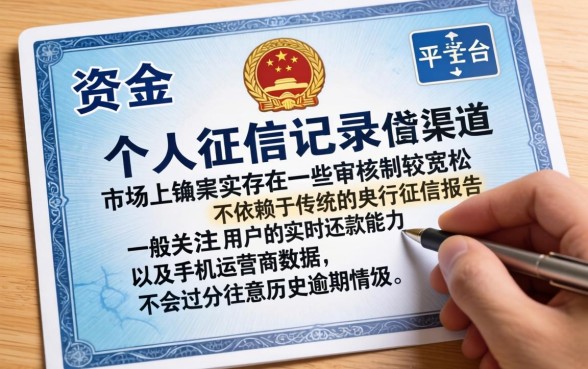 黑户网贷口子在线申请，甄选五个不上征信的贷款app