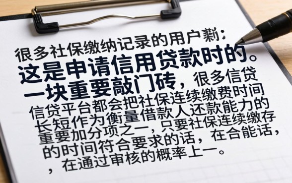 用社保就能成功下款的口子，枚举五个门槛低易下款软件