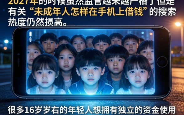 未成年怎样在手机上借钱，陈列五个分期有额度的网贷app