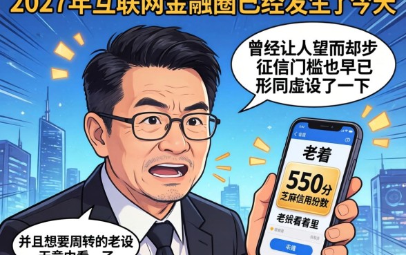 只需芝麻分就能借款的app，揭秘5个无视黑白户口子