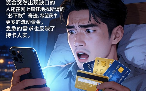 有信用卡就必下款的，条列五个信用卡贷款口子好软件