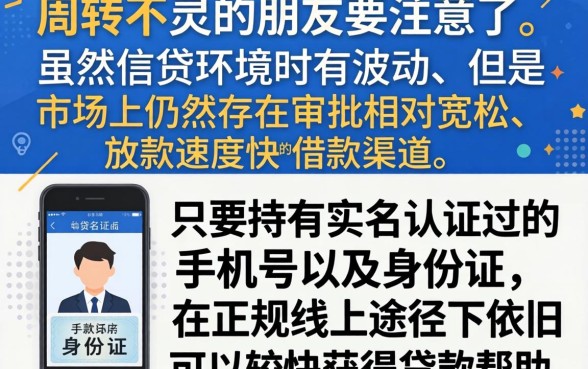 最近还能下的口子，规整5个手机和身份证快速借钱软件