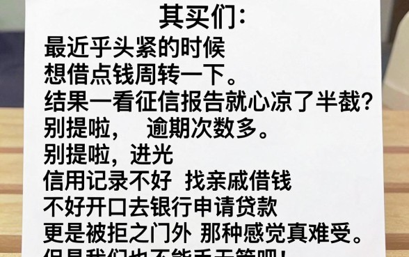 黑户也能放款的小额贷款，整合五个逾期太多仍可下款的软件