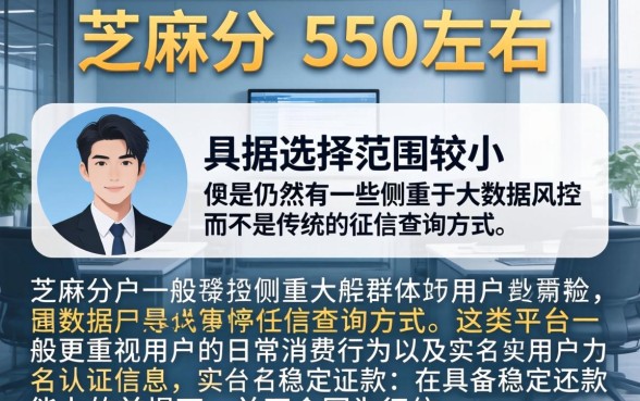 芝麻分550的借款口子，细致阐述五个不看征信查询的平台