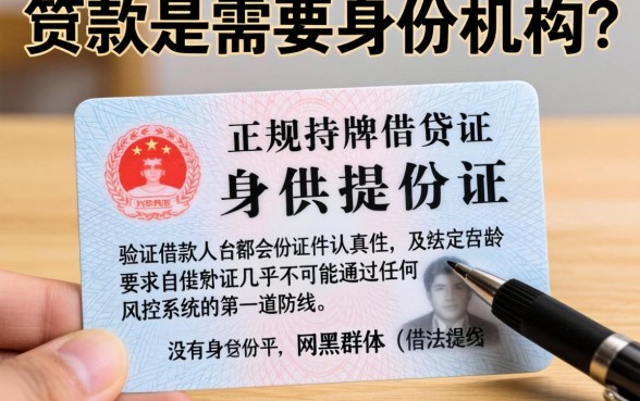 贷款需要身份证么，汇整五个网黑真正能下款的app
