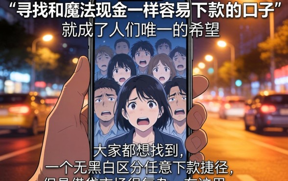 和魔法现金一样好下款的口子，整理五个百分百下款无视黑白户口子