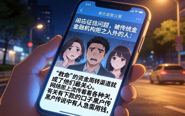 有下款的口子黑户，枚举五个征信不好负债高的软件