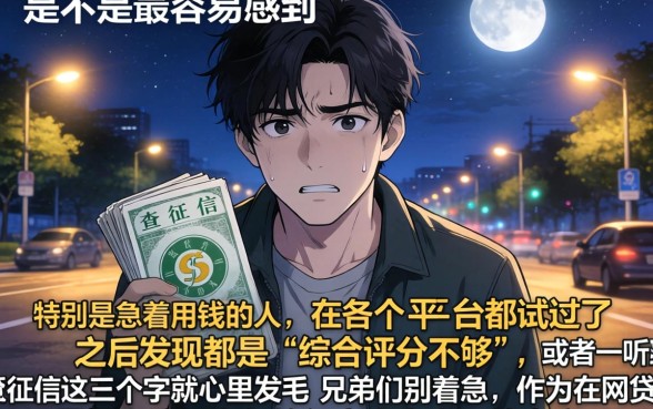 最新夜晚秒下款的口子，枚举五个分期有额度的网贷口子