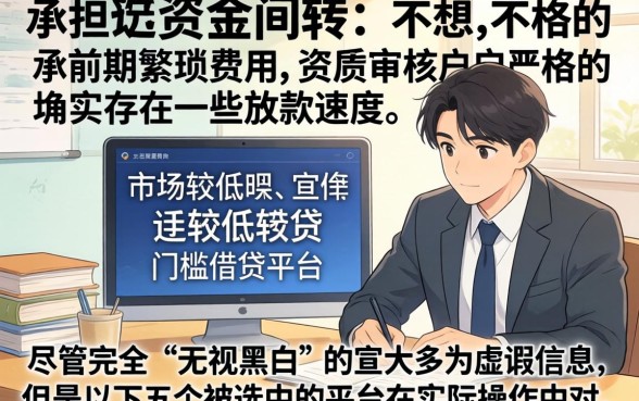 无前期费用无视黑白秒下款口子，甄选五个无视负债快速下款长期网贷的app