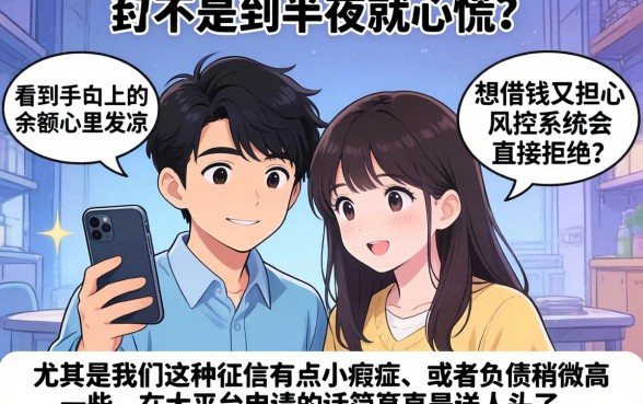 无视风控机审半夜下款口子，胪列5个不看负债的长期网贷口子