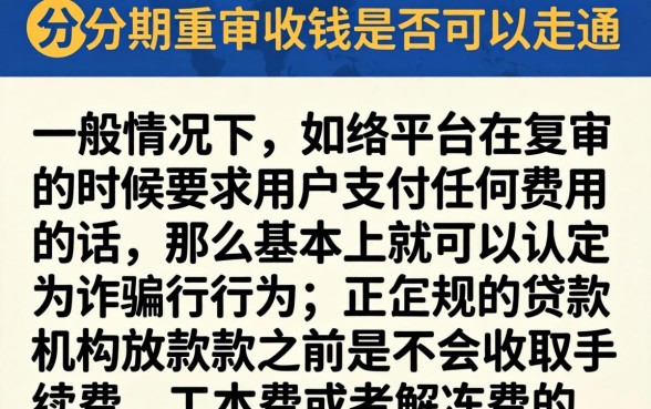 好分期重审收钱会通过吗，精选5个靠谱的借款平台