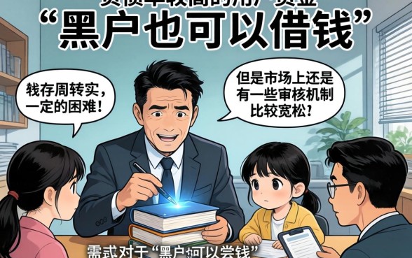 黑户也能借的网贷口子，规整五个不看负债的网贷平台
