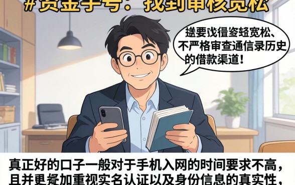 网贷最好下的口子，胪列5个新手机号容易下款的口子