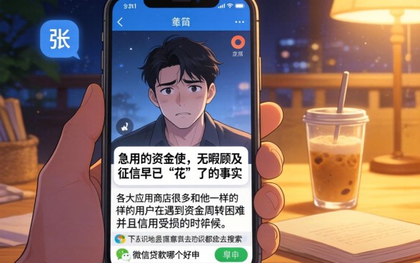微信贷款哪个好下，归集五个网黑真正能下款的平台