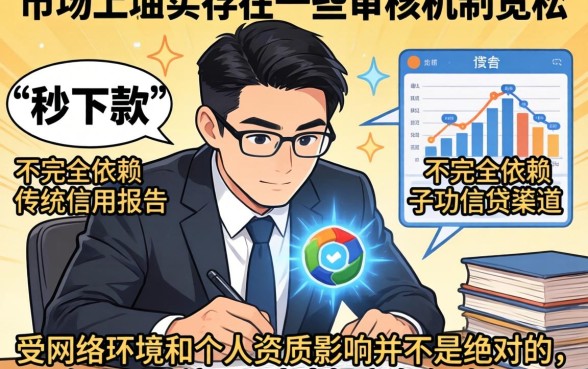 无征信黑户贷款3万秒下款，整合5个比较靠谱的借钱口子
