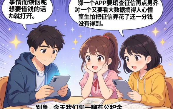 有公积金马上下款的口子，梳理5个看银行流水的网贷app