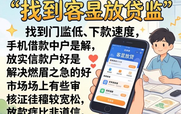 容易的手机借款app，汇总5个高炮口子秒下款