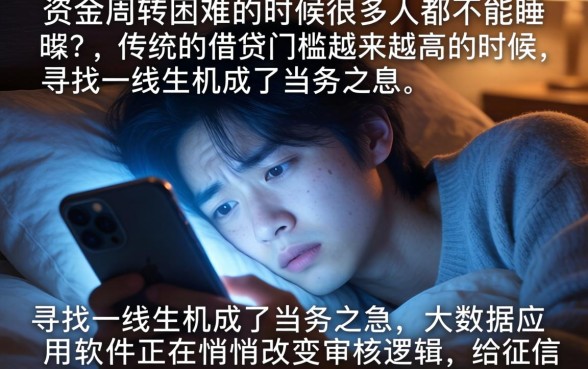 大数据的应用软件,诚意推荐5个不看负债和征信的app