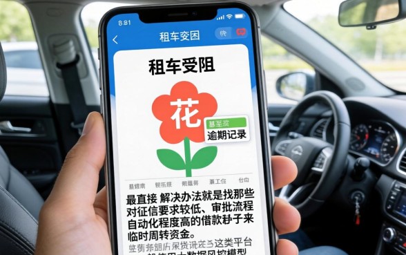 征信黑花了怎么租车还车贷，汇整五个手机可以临时借钱的软件