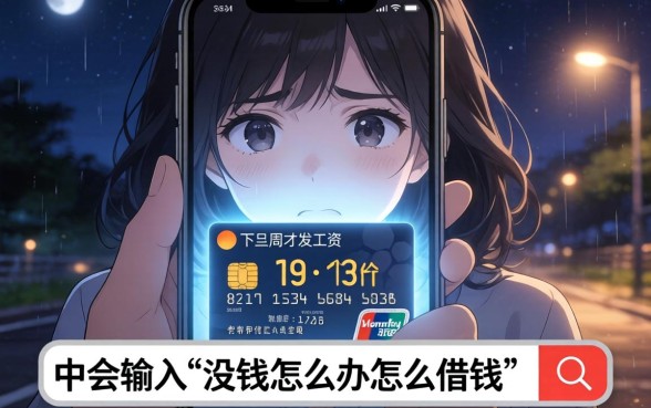 没钱了怎么办怎么借钱，理出5个无视黑白100%秒下网贷平台
