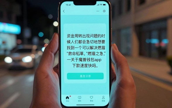 魔兽钱包app下款速度快不,鼎力推荐五个不看负债和征信的软件