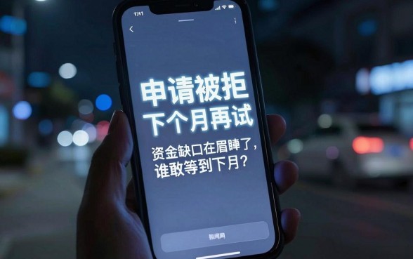 网贷不通过要下个月再尝试，罗列五个芝麻信用600贷款软件