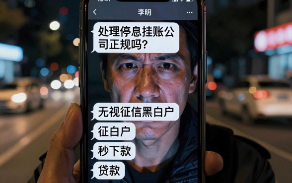 处理停息挂账公司正规吗，陈列五个无视征信黑白户秒下款的贷款
