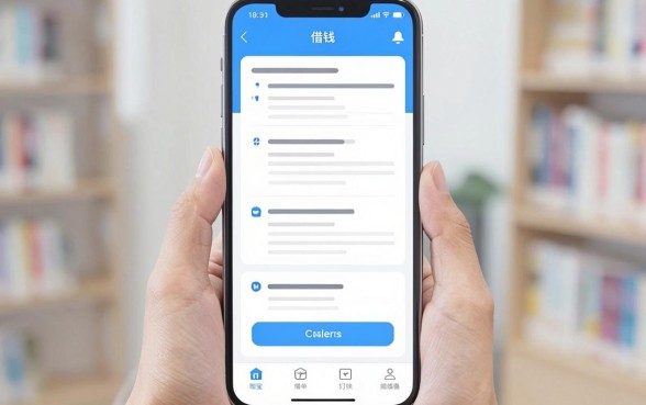 手机线上借钱平台，陈列五个手机支付宝小额贷款的app