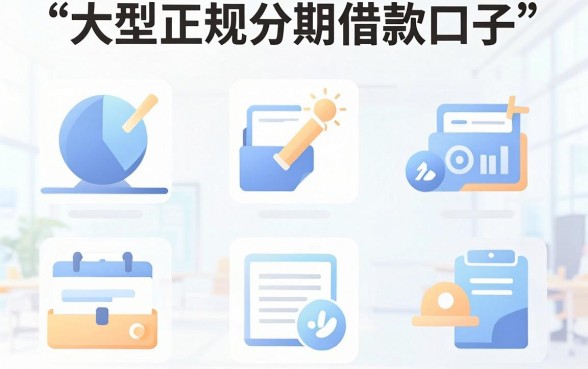 大型正规分期借款口子，梳理五个不上征信的贷款app