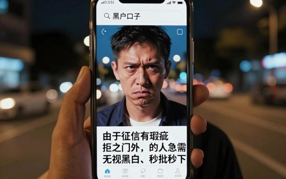 网上的黑户口子可不可信，枚举5个快速下款无视征信的app