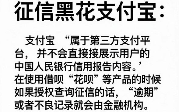 征信黑花了支付宝有显示吗，胪列五个不用芝麻分能借的app