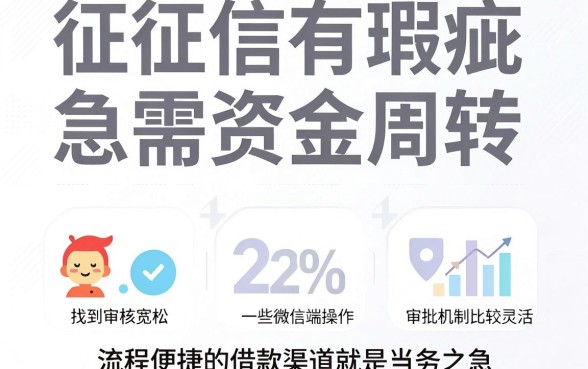 微信审核软件贷款容易，整合五个对征信宽松的网贷app