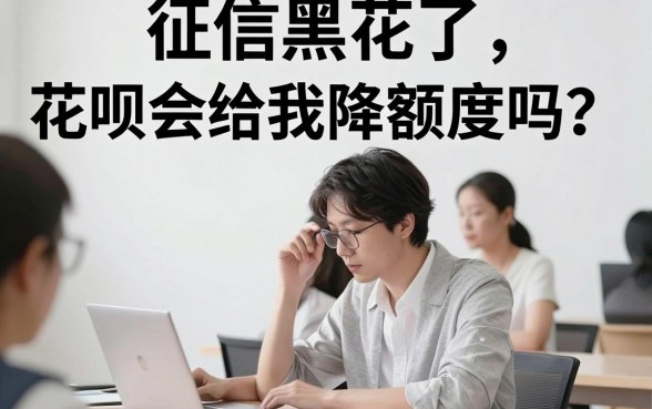 征信黑花了花呗会降额度吗,概览5个黑户下款软件