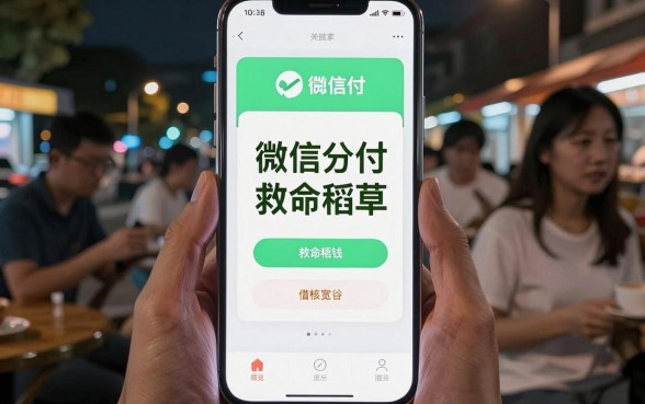 类似微信分付的借钱软件,陈列5个无视一切必下款的口子