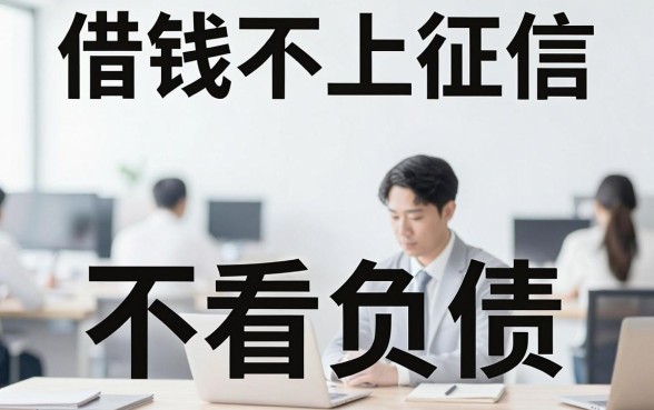 借钱不上征信的软件有哪些,归集5个不看负债的网贷口子