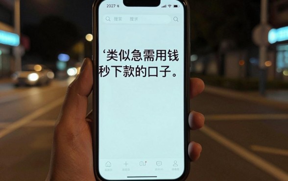 类似急用钱秒下款的口子，汇整五个靠谱借钱的网贷口子