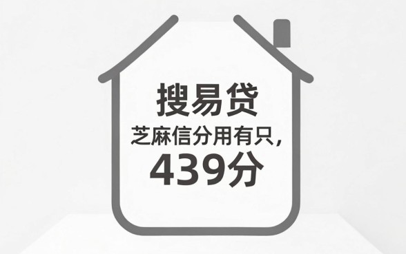 搜易贷下款需要多久时间，胪列五个芝麻信用439分下款的平台