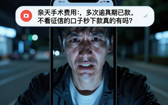 不看征信的口子秒下款，甄选5个贷款通过高的口子