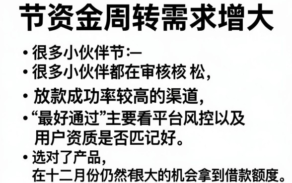 网上最好通过的贷款平台，归集5个12月能贷款的平台