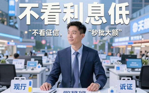 利息最低的大额借款口子，整合5个可以借钱不用审核的app