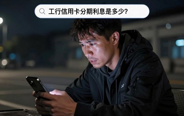 工行信用卡分期利息多少，诚意推荐5个对征信宽松的网贷软件
