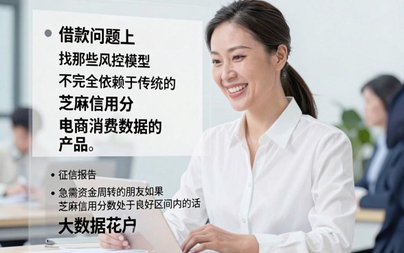 大数据不好哪些网贷口子，鼎力推荐5个芝麻信用可以借钱的app
