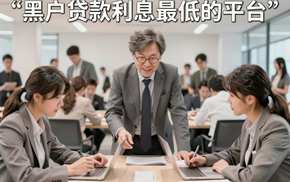 黑户贷款利息最低的平台，鼎力推荐五个秒批网贷轻松贷的口子