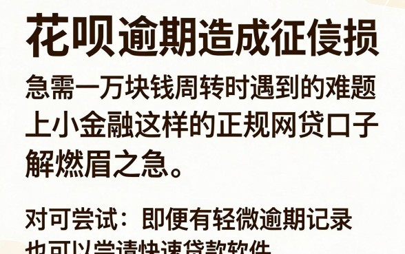 类似小米一样的网贷口子,诚意推荐5个支付宝花呗逾期万元快速贷款软件