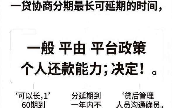 网贷最多协商分期分几期，倾情分享5个网贷黑户必过平台