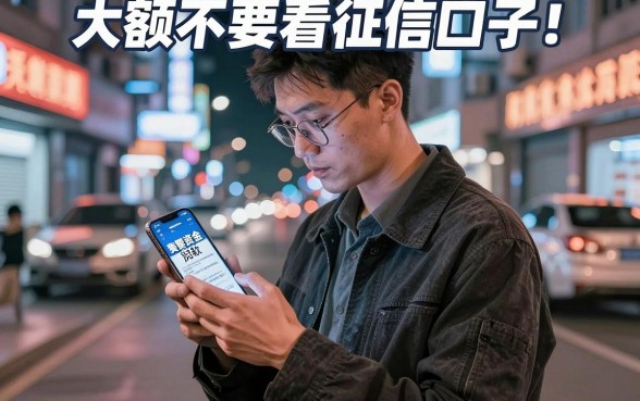 大额不看征信口子，细致阐述五个黑户0门槛贷款口子