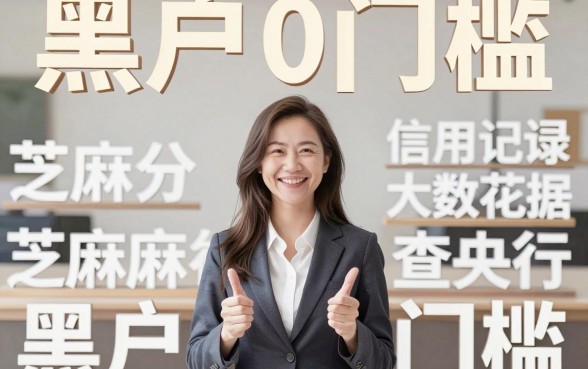 芝麻分就可以贷款的网贷，归集5个黑户0门槛贷款软件