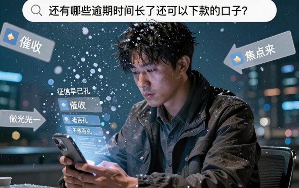 无视负债好下款的口子，倾情分享5个逾期太多能下款口子