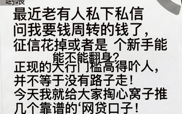 什么借钱平台好借一点呢,罗列五个真正不查征信的贷款app